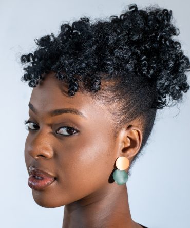 Afro Curl Drawstring Fringe